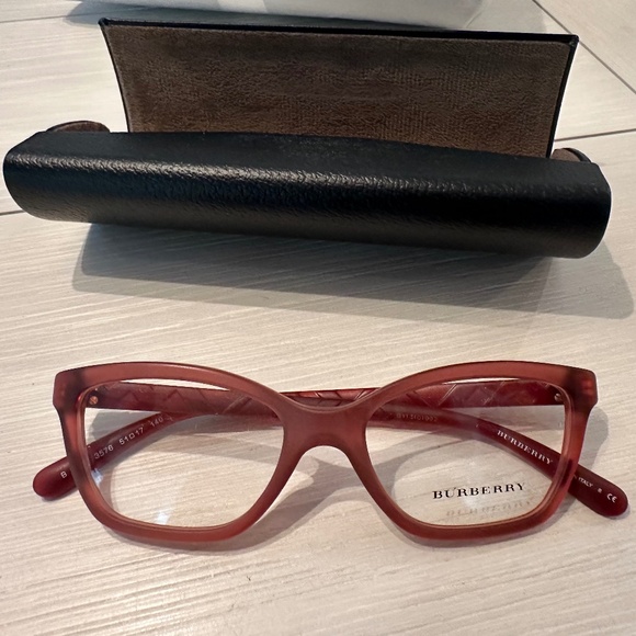 Burberry BE 2221 Pink ROSE Eye Glass Frames 3576 - Picture 1 of 2
